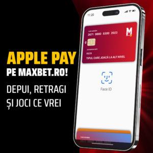 Apple Pay este disponibil pe Maxbet.ro!
