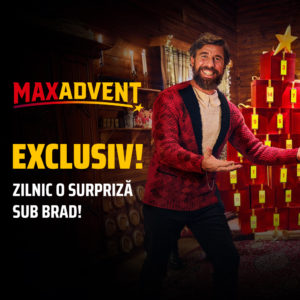 Surprize zilnice în Calendarul MaxAdvent – Până și Moșul e invidios!