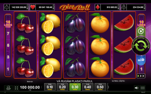 Păcănele online Dice & Roll