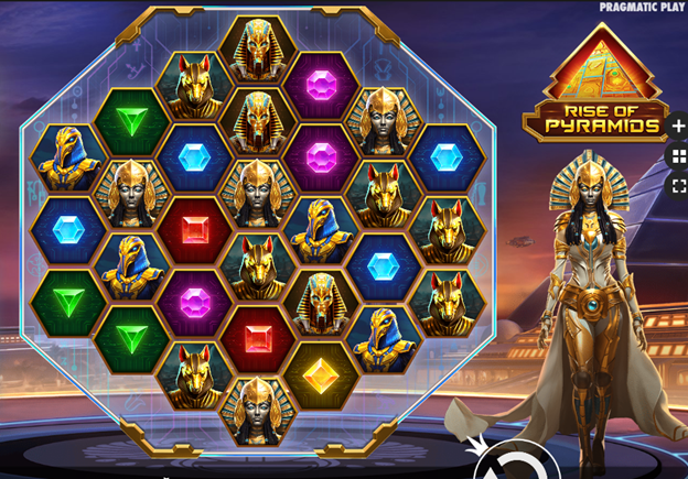 Rise of Pyramids, slot nou, din 2024, cu tema Egiptului antic