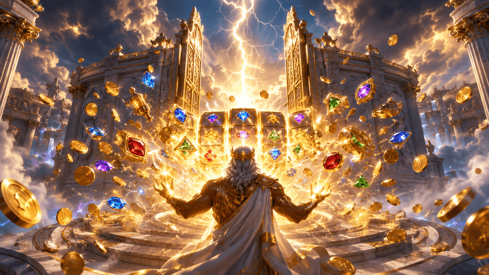 Gates of Olympus Super Scatter - ce aduce nou față de jocul original