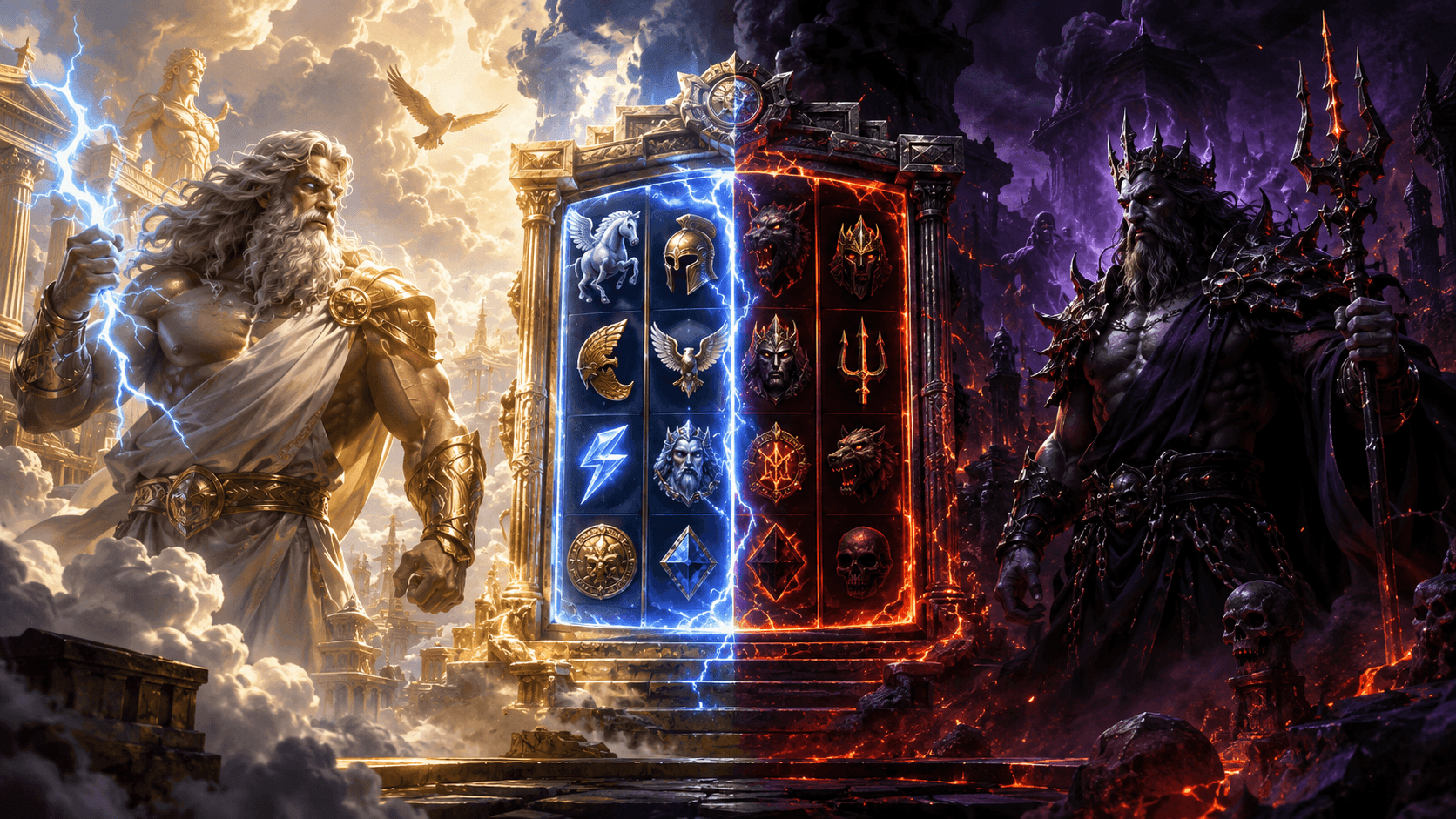 Zeus vs Hades: tot ce trebuie să știi despre slotul Pragmatic Play - mecanici, funcții speciale și strategii Zeus vs Hades - tot ce trebuie să știi despre slotul Pragmatic Play - mecanici, funcții speciale și strategii