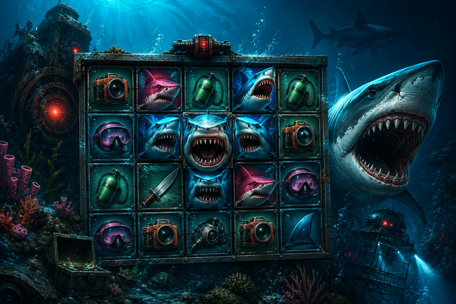 Razor Shark rămâne slotul Push Gaming cu atmosferă intensă și mecanici pentru jucători avansați